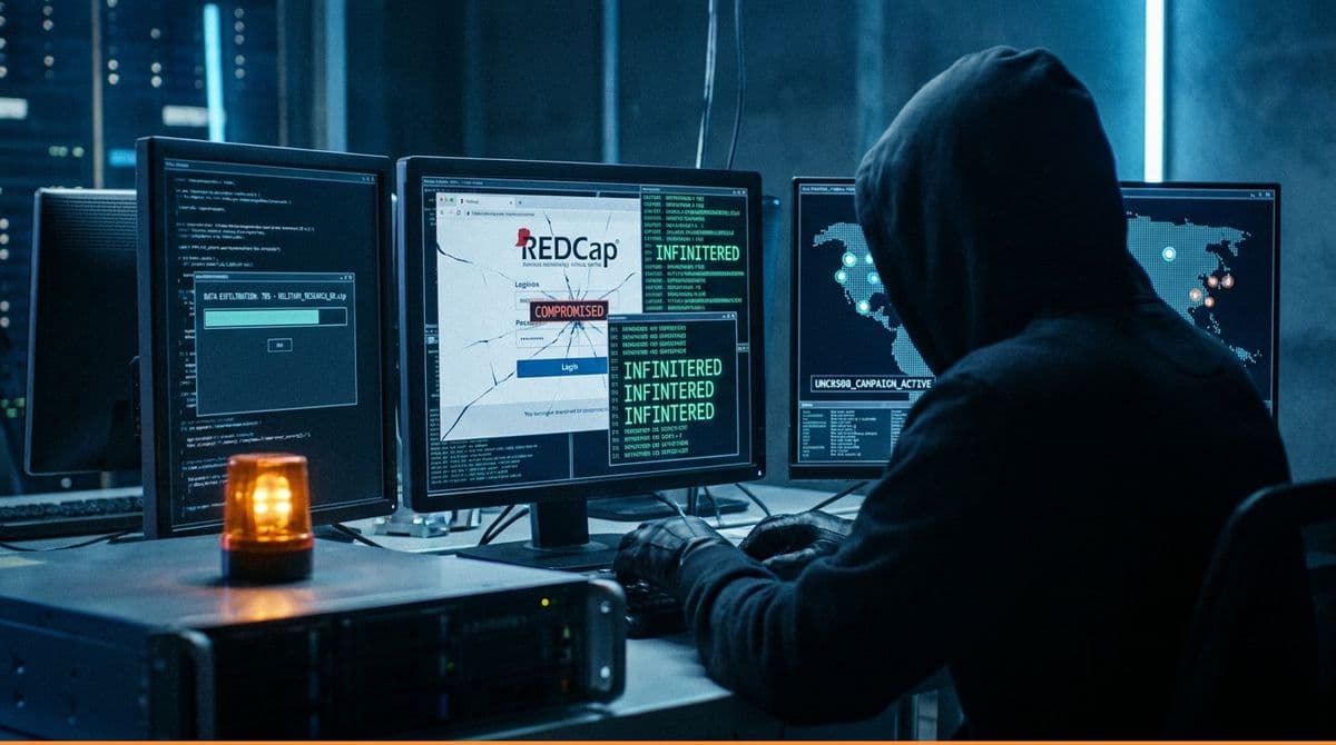 UNC6508, REDCap 서버 2년 장악 — 군사·AI·의료 연구 기밀 탈취한 중국계 APT