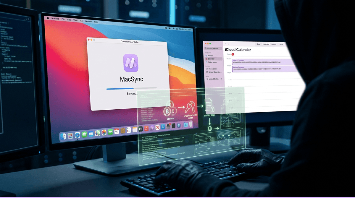 가짜 지갑 앱 뒤에 숨은 macOS 스틸러 '맥싱크'
