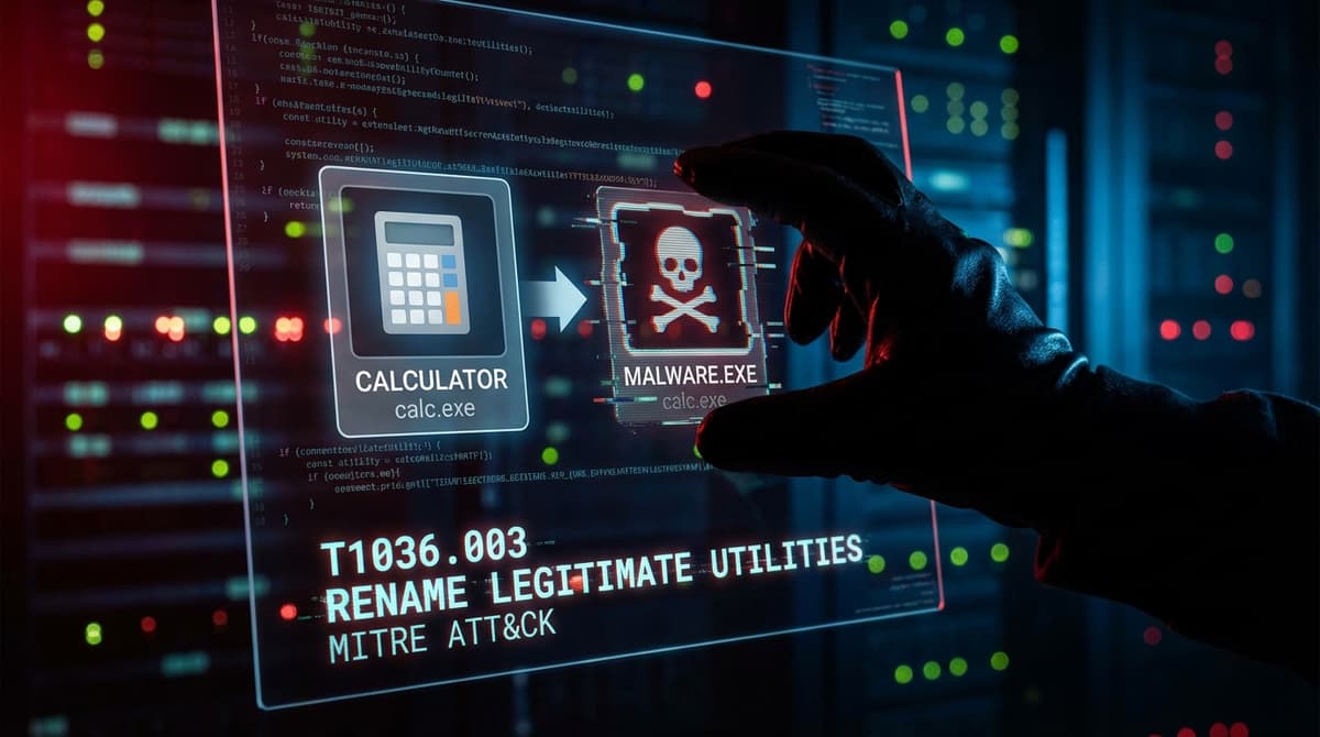 rundll32 위장 공격: 정상 도구 이름으로 EDR을 우회하는 방법 | T1036.003