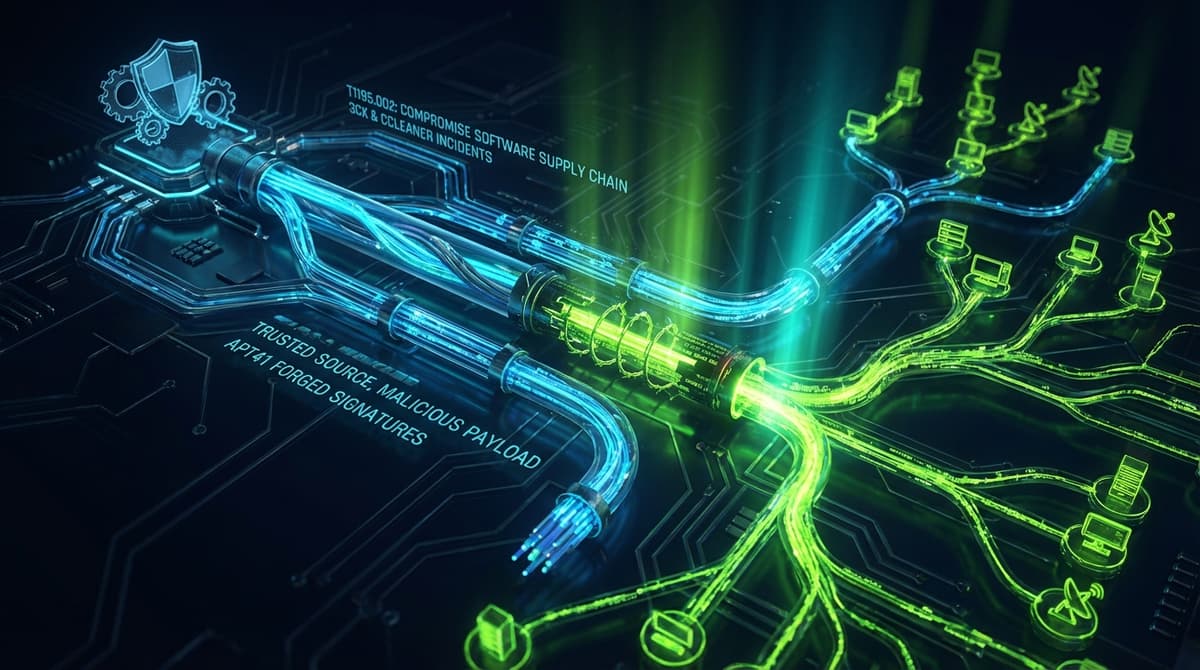 소프트웨어 공급망 침해: 한 번 감염으로 수백만 피해자를 만드는 원리 | T1195.002