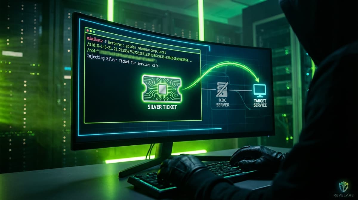 Silver Ticket 위조: KDC 없이 5분 만에 서비스 접근하는 원리 | T1558.002