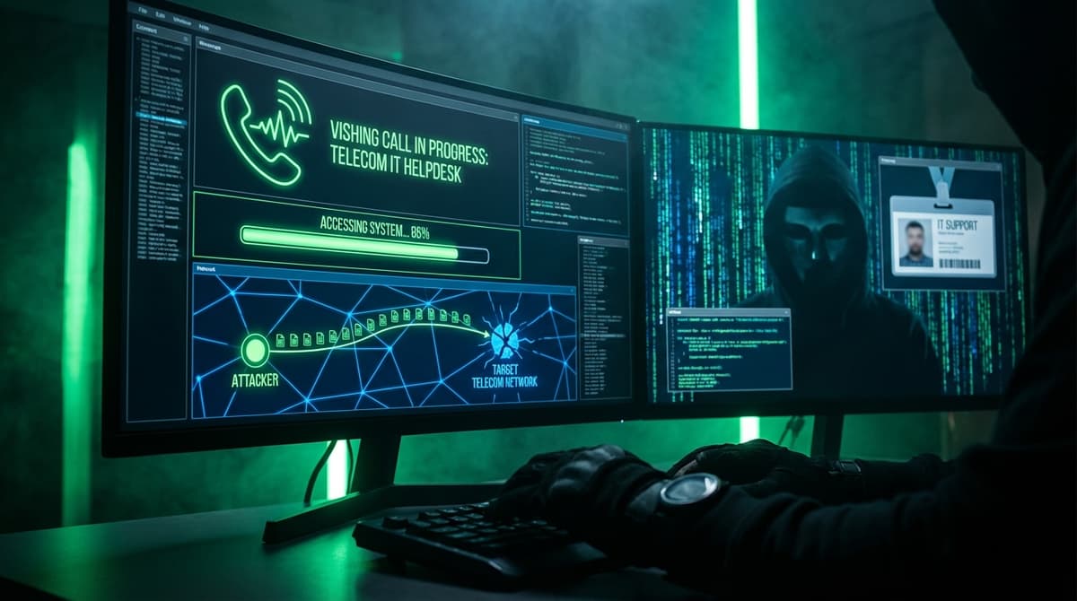 Scattered Spider의 IT 사칭 전화: 비싱 1통으로 통신사를 장악한 방법 | T1566.004