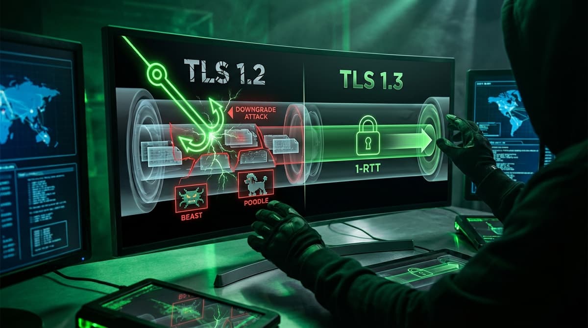 TLS 핸드셰이크 심층 분석: 1-RTT가 바꾼 암호화 협상의 구조