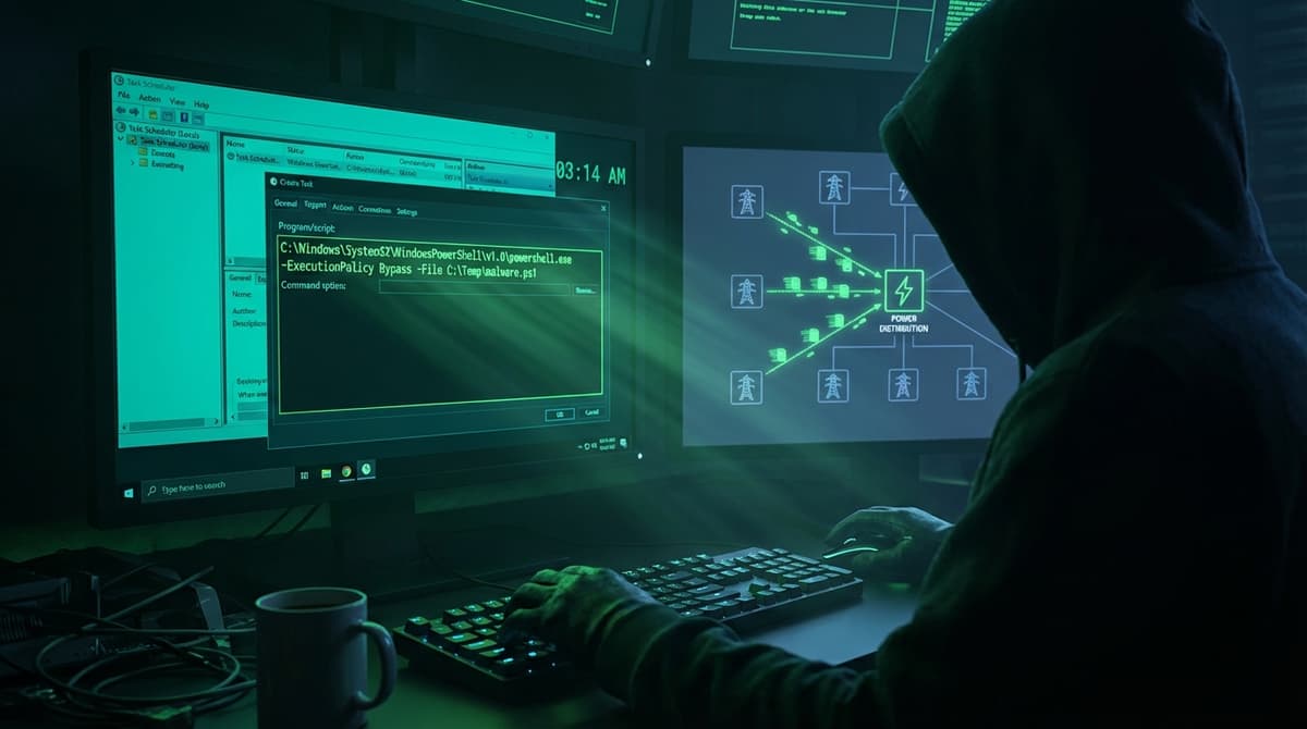 Windows 예약 작업: Sandworm이 전력망 공격에 사용한 지속성 기법 | T1053.005