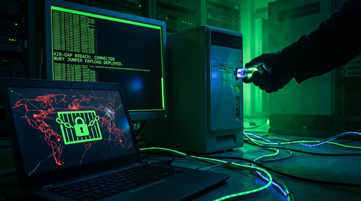 APT37 Ruby Jumper: USB 1개로 에어갭을 넘은 북한의 6종 악성코드