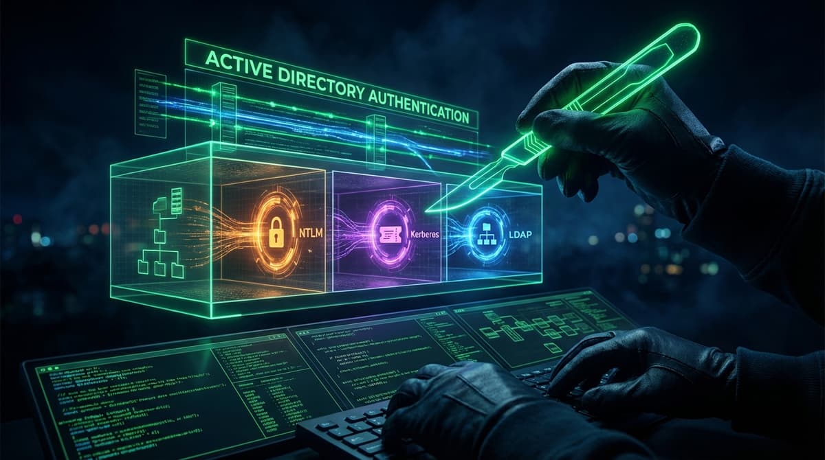 Active Directory 인증 해부: NTLM·Kerberos·LDAP, 공격자가 노리는 3개의 문