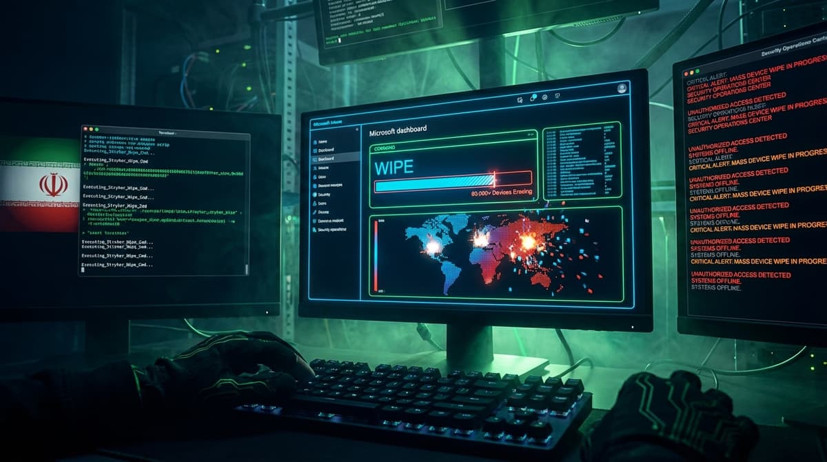 Stryker 사건: 이란 해커가 Microsoft Intune 초기화 버튼으로 8만 대를 날린 3시간