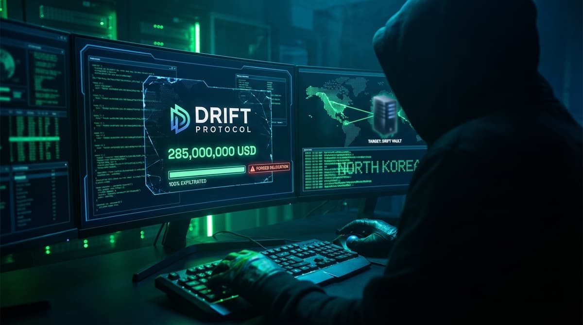 Drift Protocol 2.85억 달러 해킹: 가짜 자산과 만료 없는 위임장으로 12분 만에 금고를 비운 북한 해커