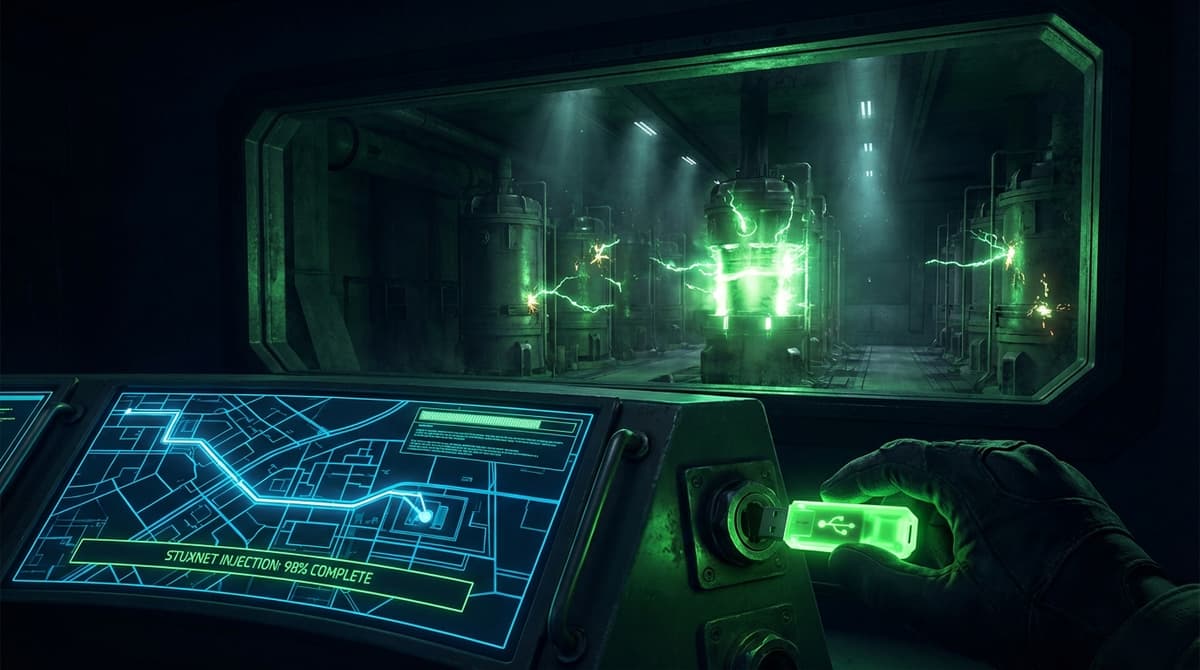Stuxnet: USB 1개로 이란 원심분리기 1,000대를 파괴한 최초의 사이버 무기