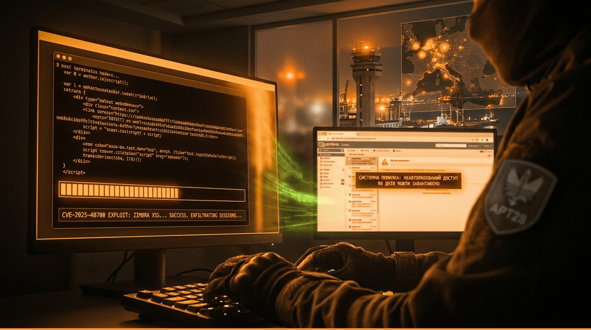 Zimbra XSS 10,500대 노출, APT28이 우크라이나 메일을 훔쳤다