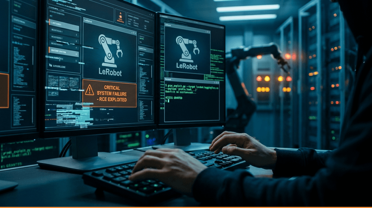 Hugging Face LeRobot CVE-2026-25874, 4개월 침묵 끝에 공개된 RCE