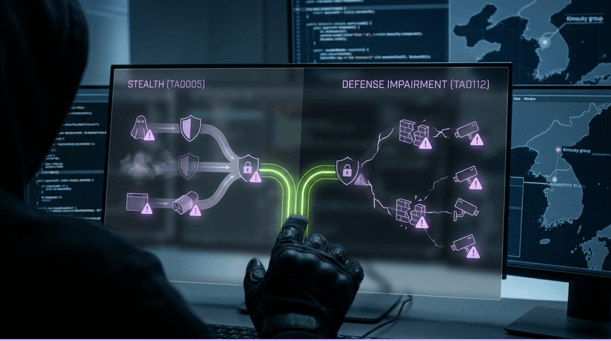 MITRE v19 Defense Evasion 분리: Stealth와 Defense Impairment