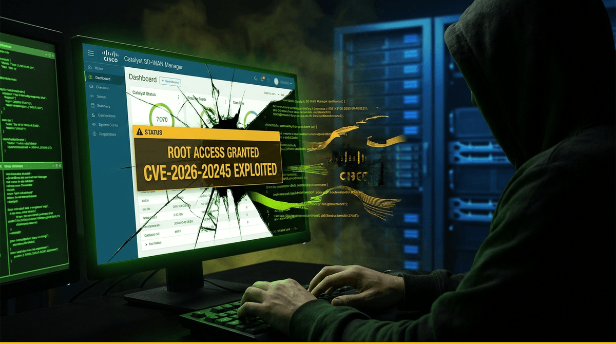 CVE-2026-20245: 시스코 SD-WAN 매니저, 루트 탈취 제로데이 패치 없이 공격 중