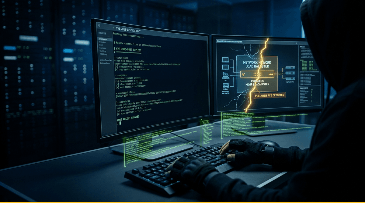 CVE-2026-8037: Kemp LoadMaster CVSS 9.8 사전인증 RCE 당일 악용