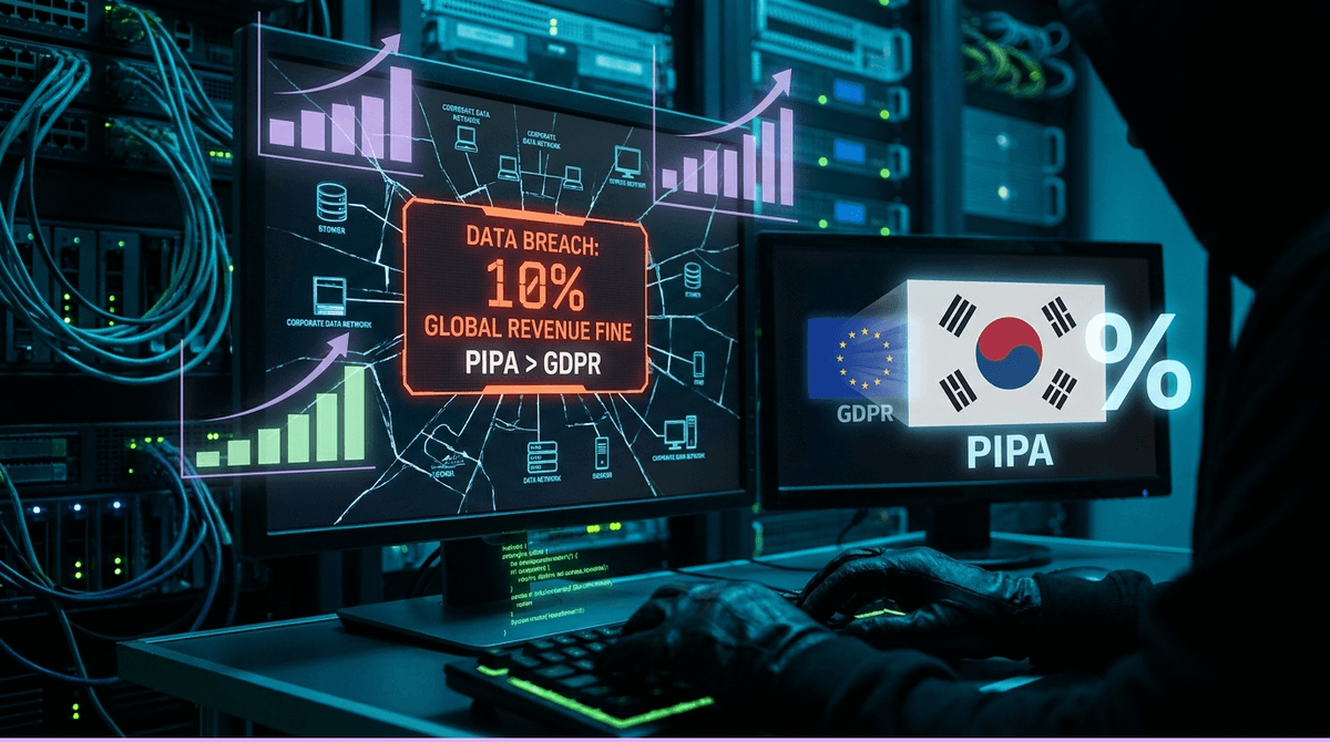 개인정보 유출 과징금 매출 10%, 9월 11일부터 GDPR보다 세진다